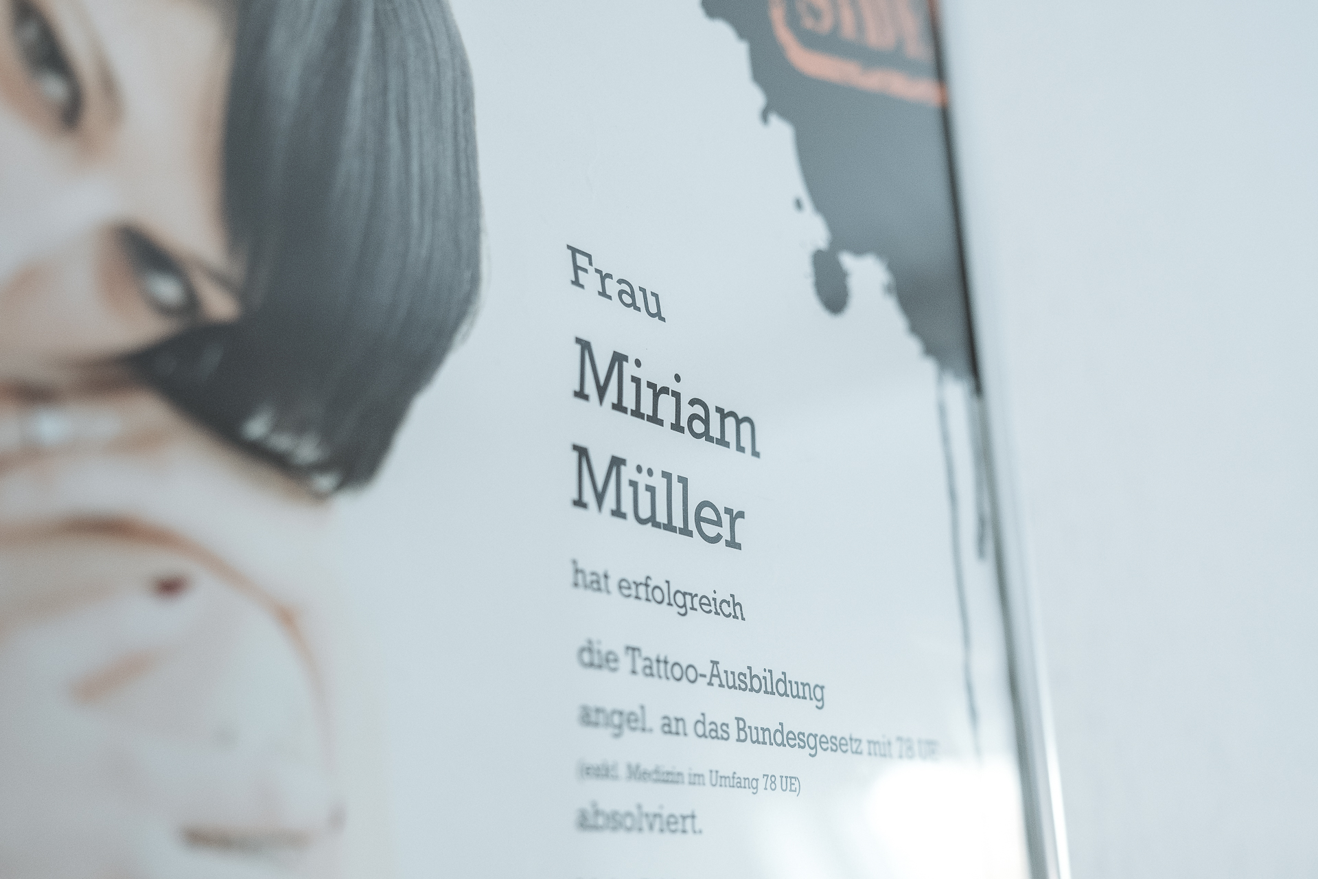 Diplom Tattoo Artist Miriam Müller